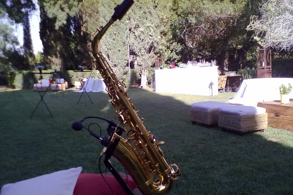 Sax welcome drink