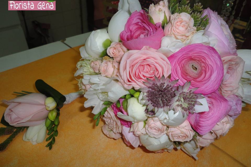 Bouquet e Lapela