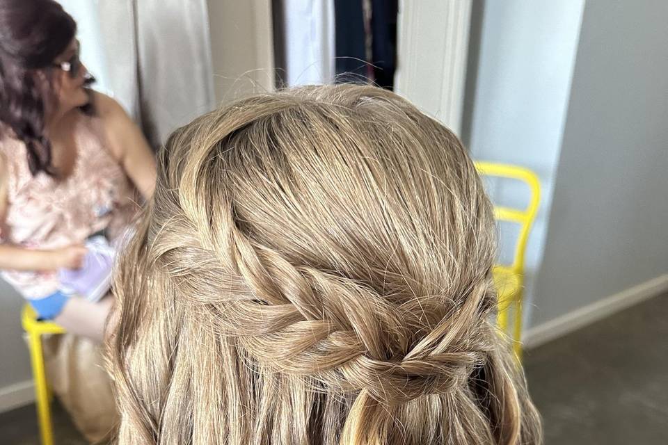 Penteado para casamento