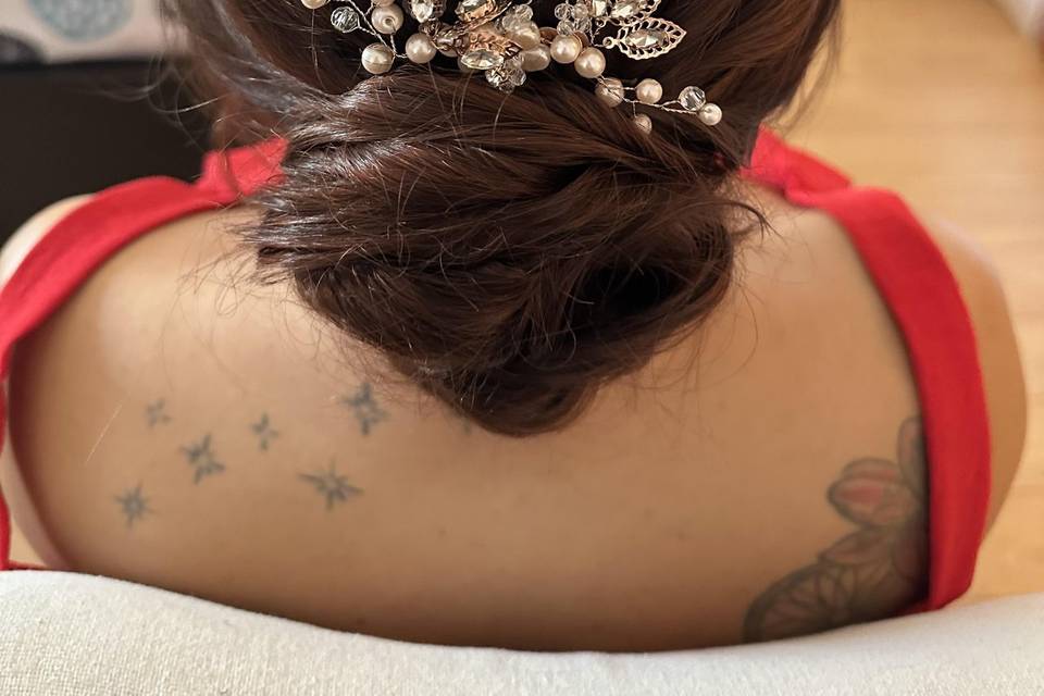 Penteado convidada casamento