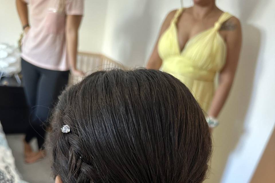 Penteado convidada casamento