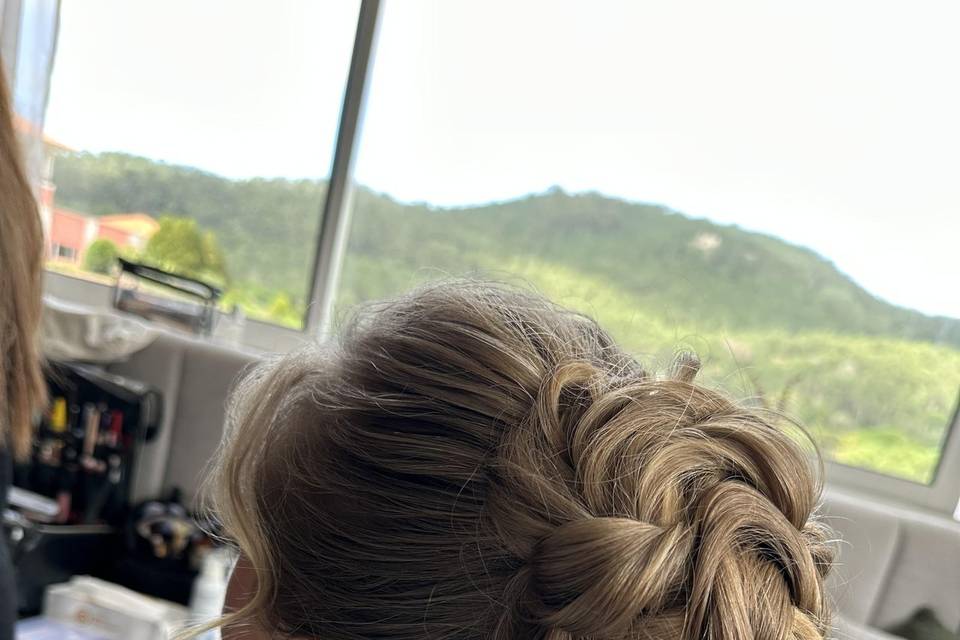 Penteado para casamento