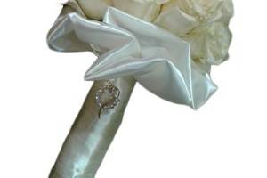 Bouquet Champanhe com cetim