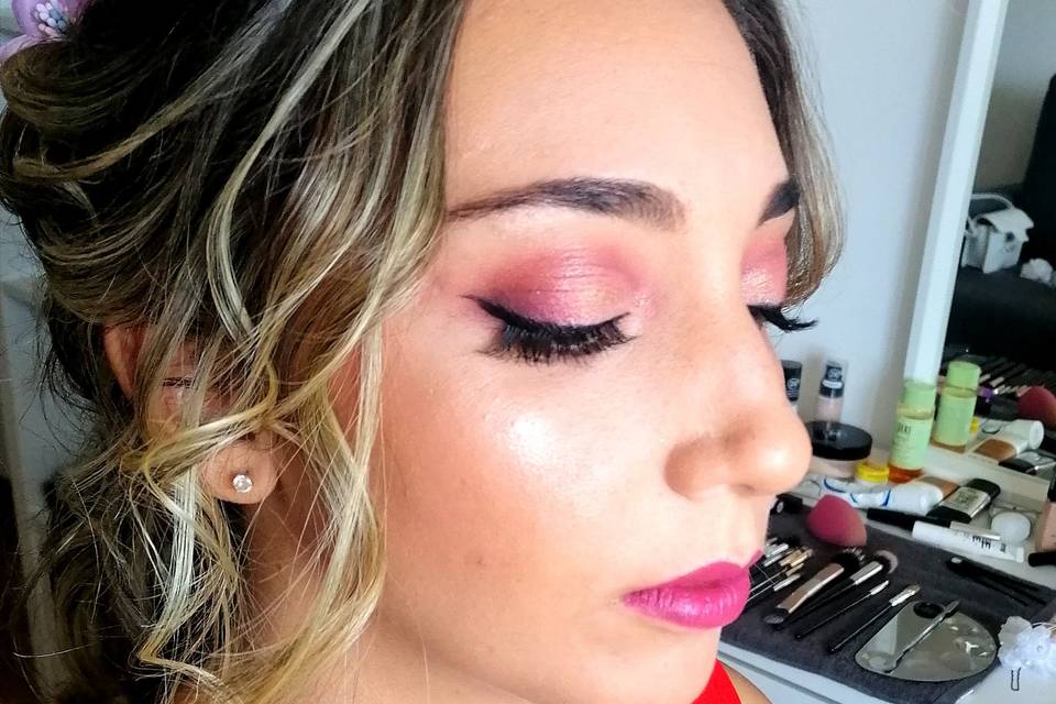 Pink Makeup