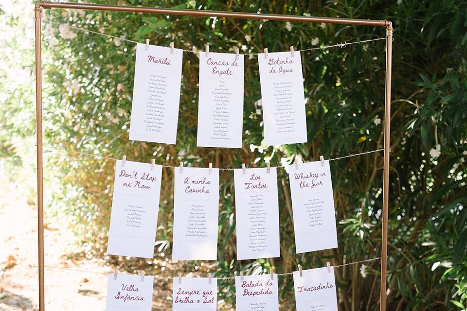 Seating plan