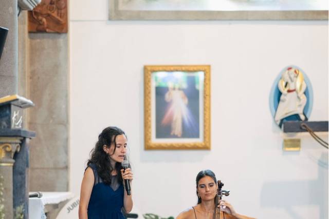 Violoncelo, Voz e Piano
