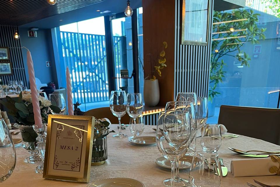Exemplo decoração mesa