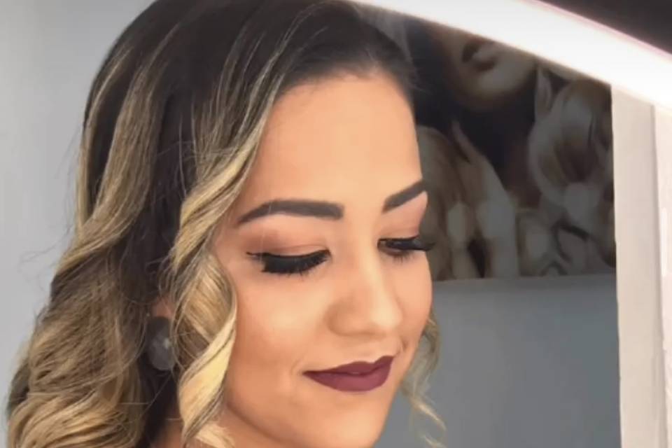 Penteado e Make