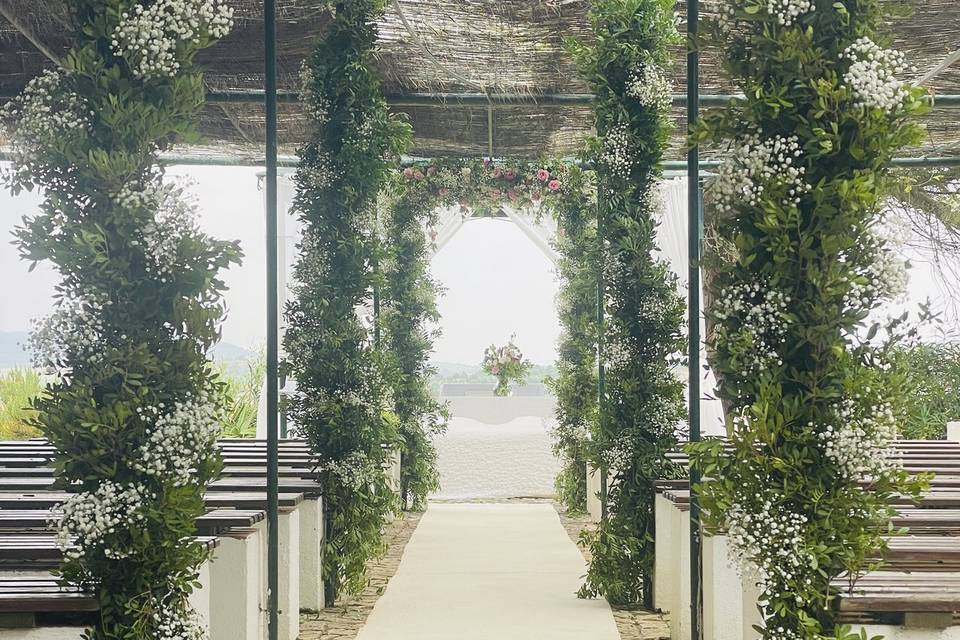 Altar cerimónia-Casa Reguengos