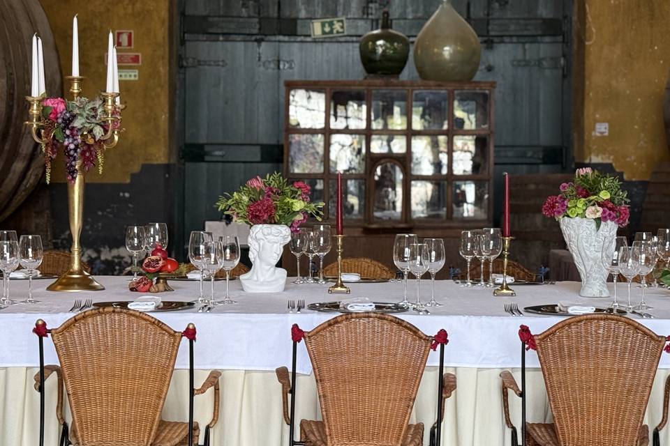 Decor mesa 45m, Adega Colares