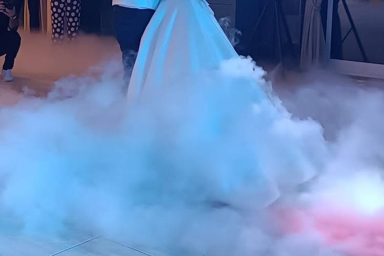 Dança nas nuvens fumo rasteiro