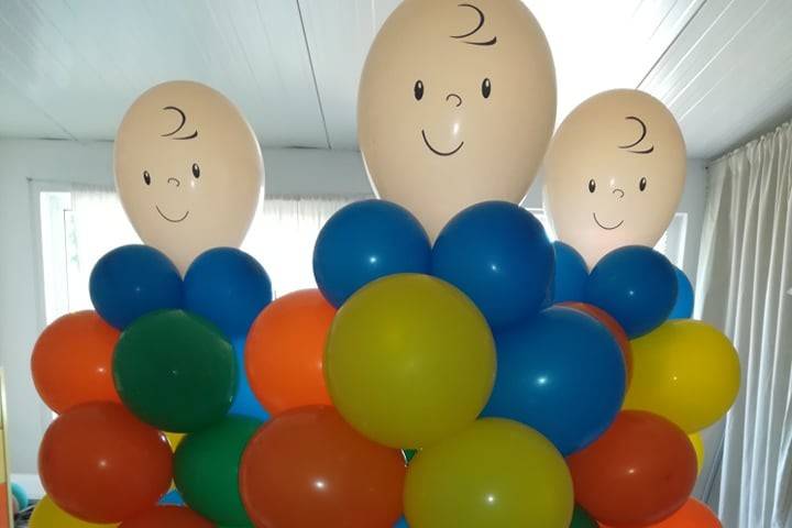 Decoração de balões