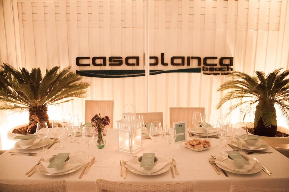 Casa Blanca Beach Lounge Coffee