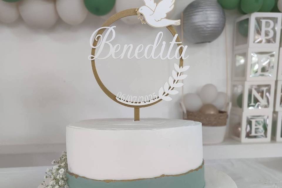 Bolo de batizado
