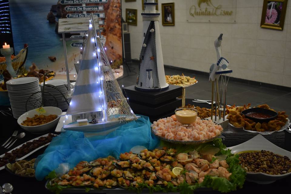 Buffet de marisco