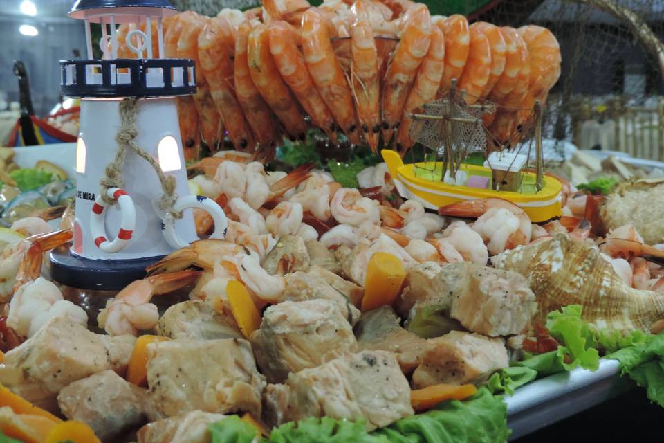 Buffet de marisco