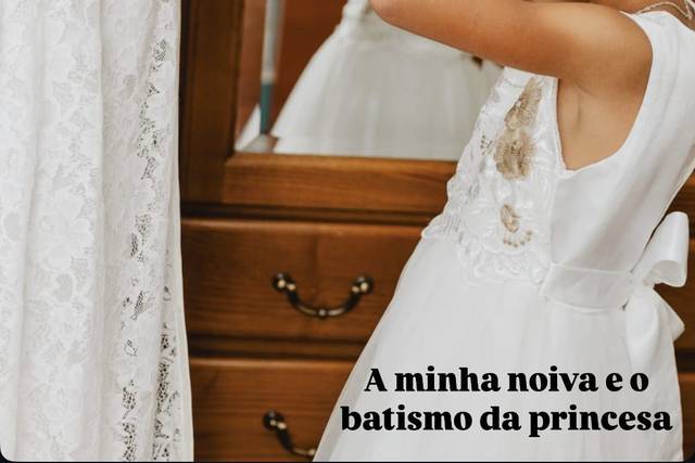 Penteado noiva e menina alinca