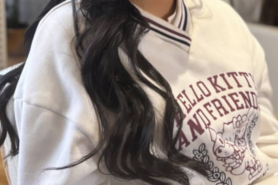 Maquilhagem e penteado