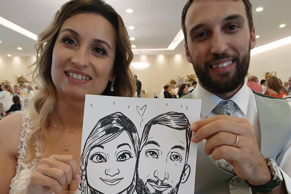 Caricatura ao Vivo