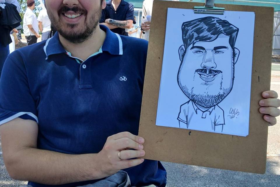 Caricaturas ao Vivo