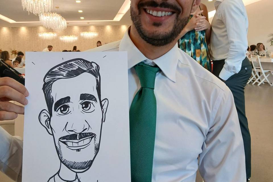 Caricaturas ao Vivo