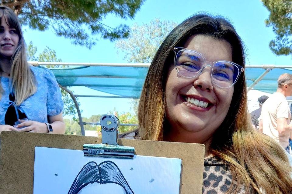 Caricaturas ao Vivo