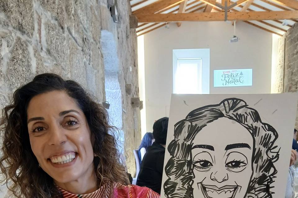 Caricaturas ao Vivo
