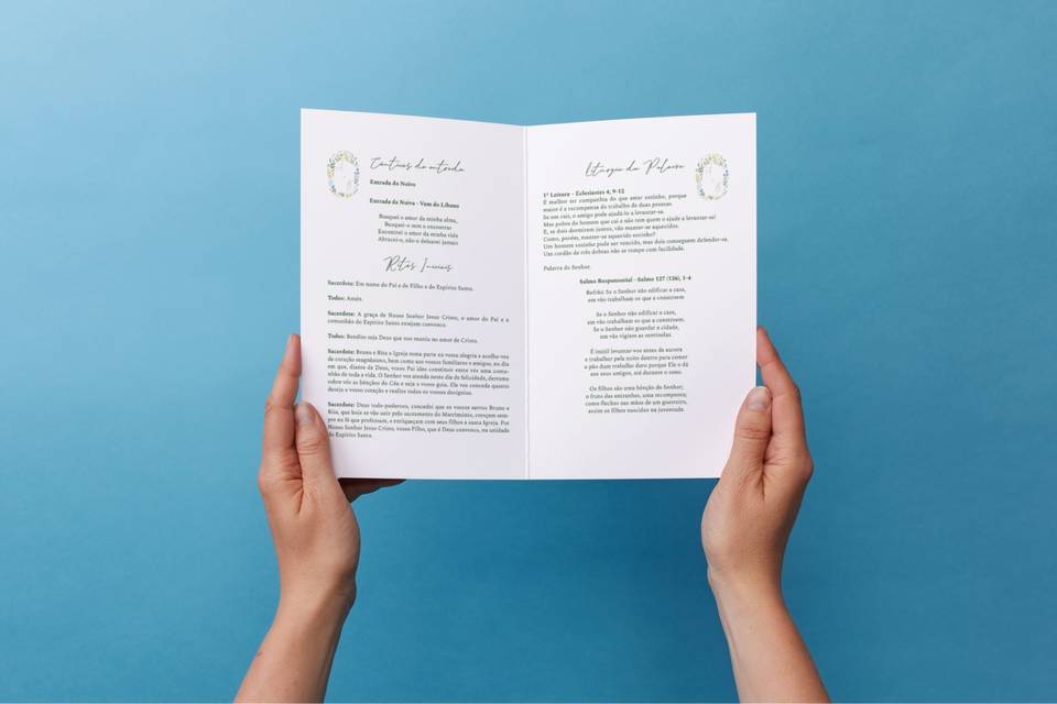 Amostra missal Ana & Bruno
