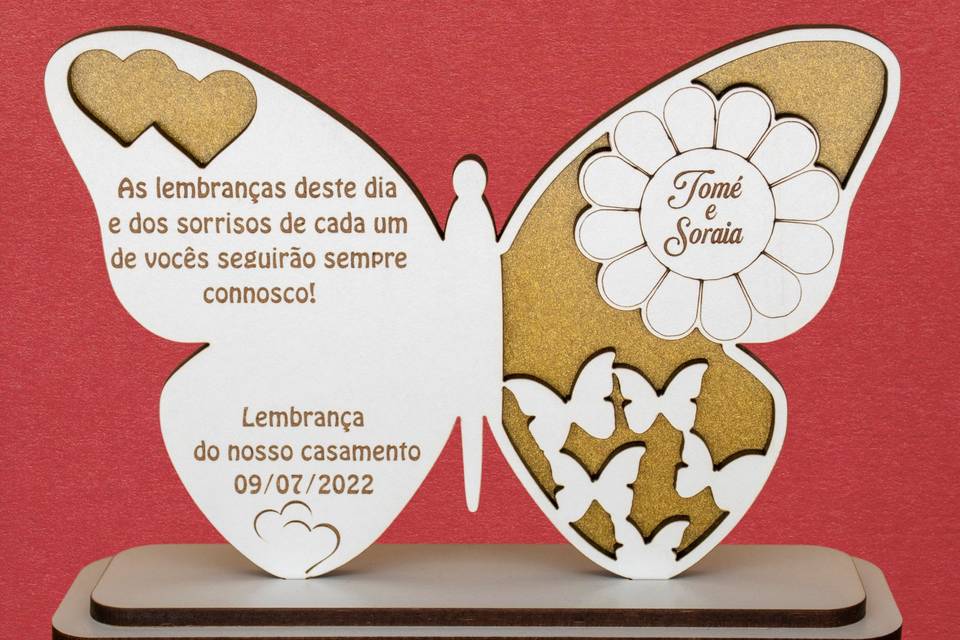 Lembrança de casamento c/base