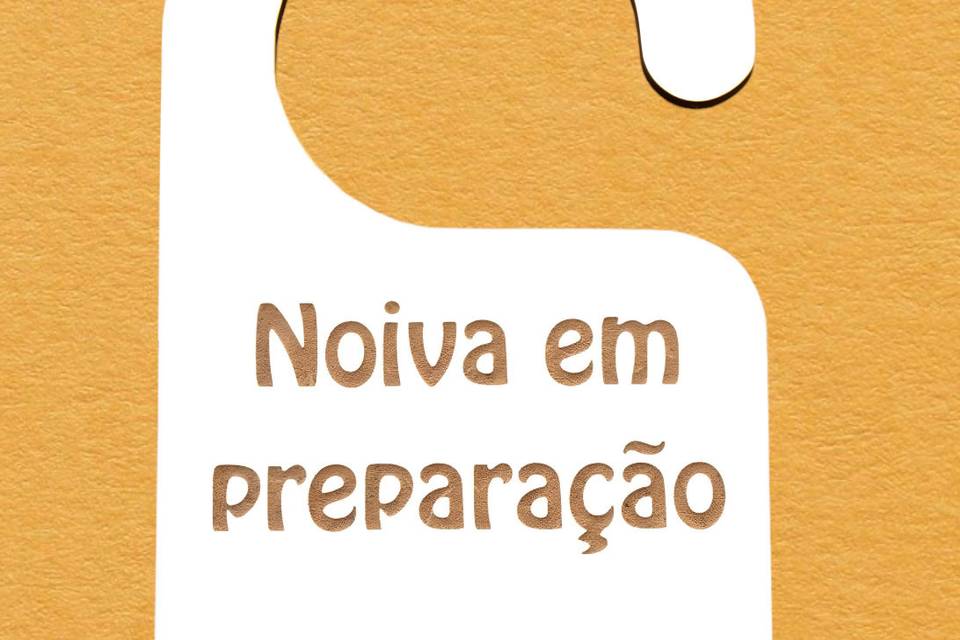 Decoração para porta da Noiva