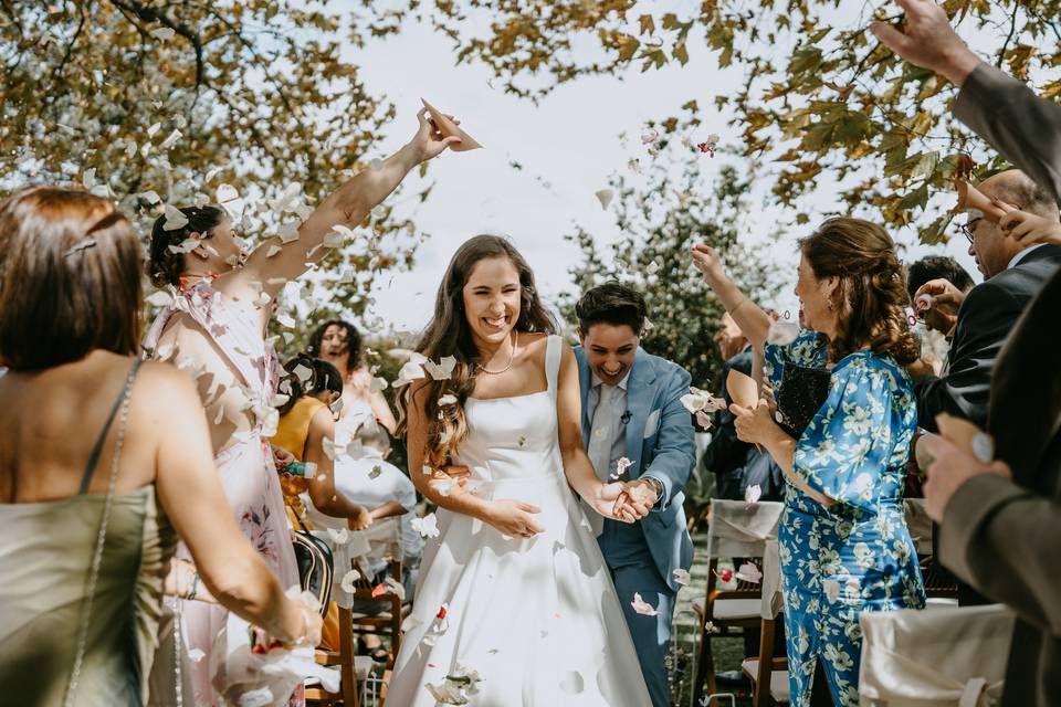 Casamento de duas meninas