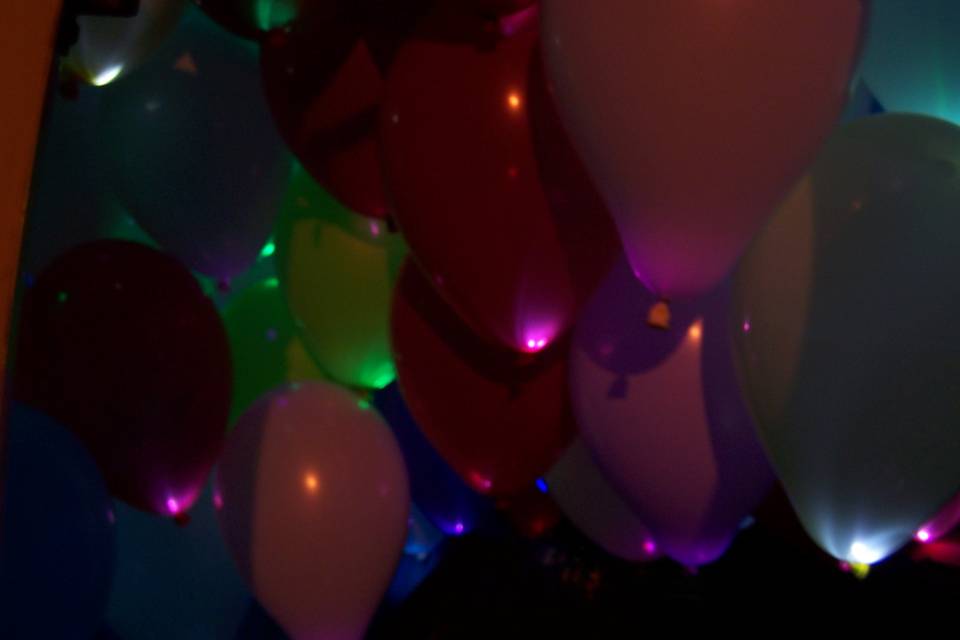 Balões de luz