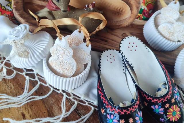 Coração Viana cerâmica