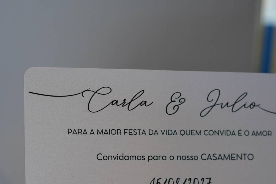 Convite casamento