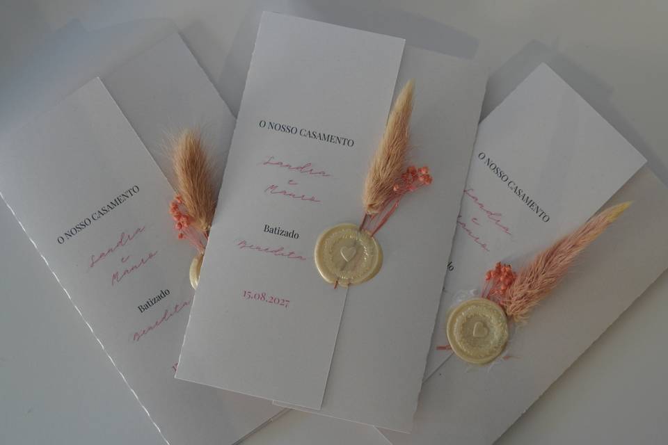 Convite casamento