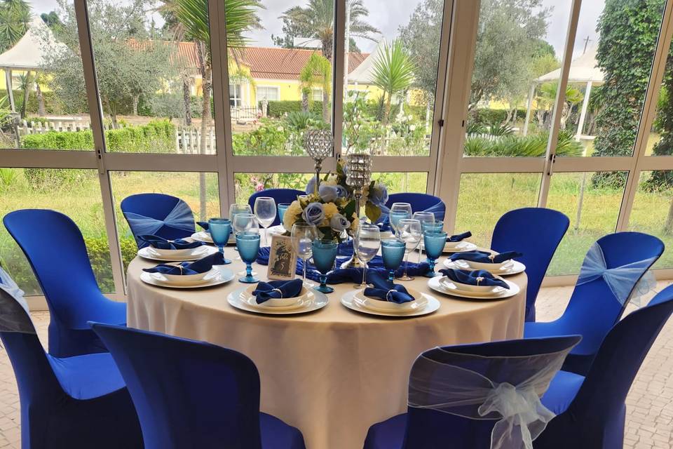Mesas decoradas