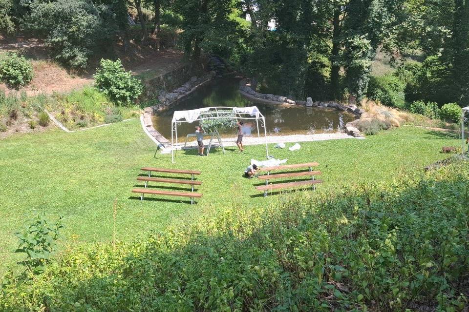 Casamento na natureza