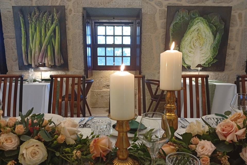 Decoração da mesa