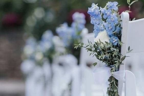 Detalhe em flores