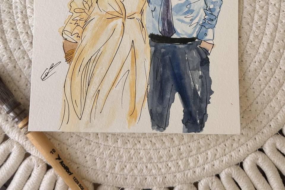 Pintura de convidados