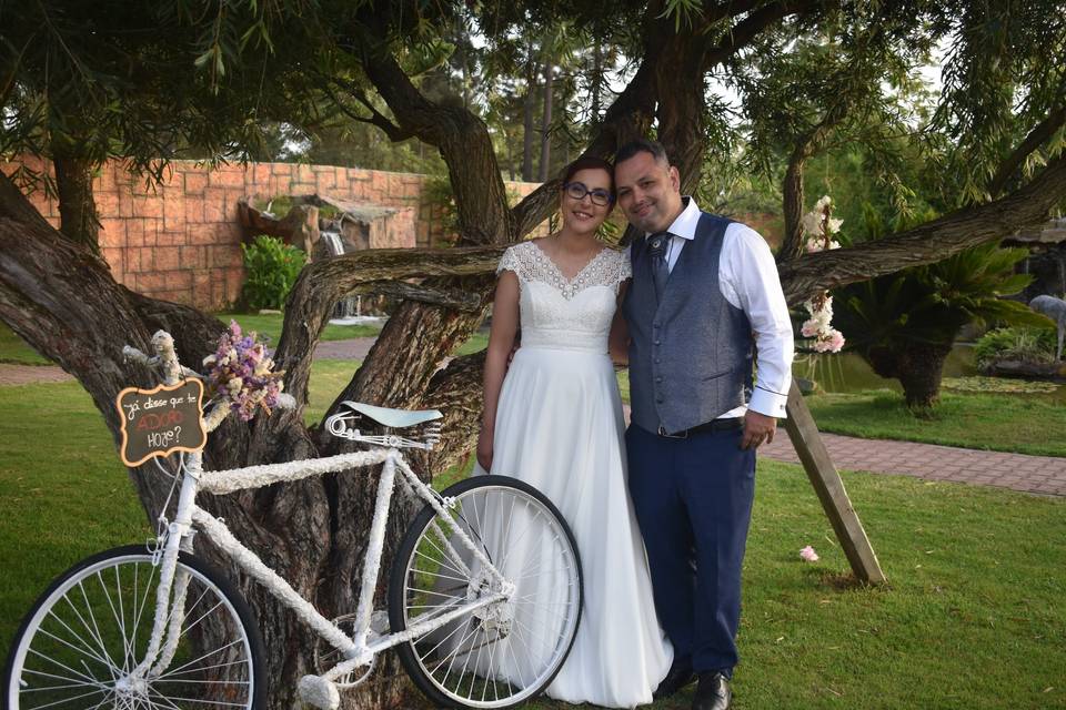 Amor que floresce no campo