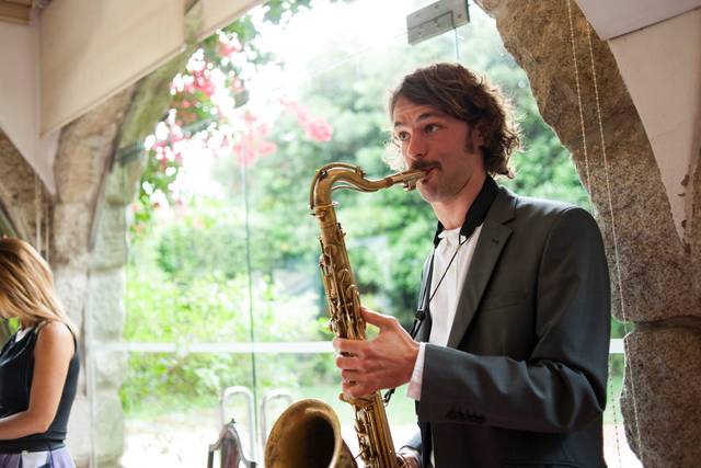 O saxofonista