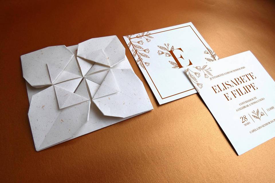 Envelope origami + postal