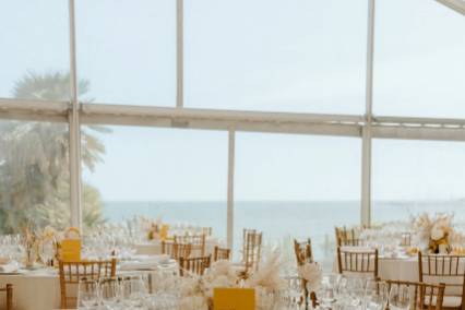 Yellow Wedding By The Sea