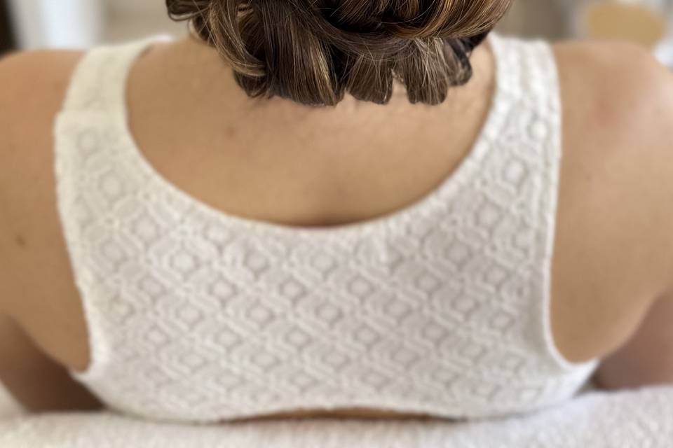 Penteado noiva Margarida