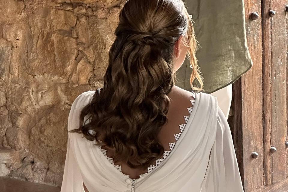 Penteado de noiva Catarina