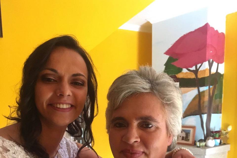 Noiva e mãe