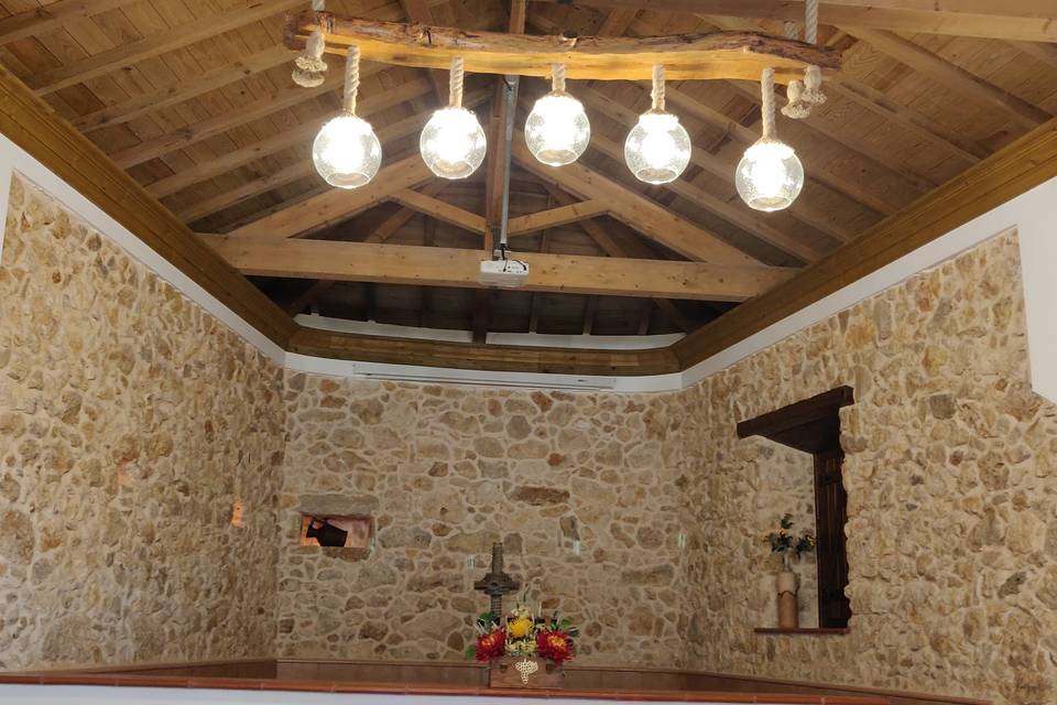 Sala adega - iluminação