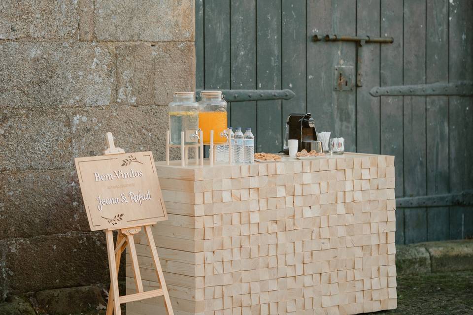 Bar Natura: Rústico Chic