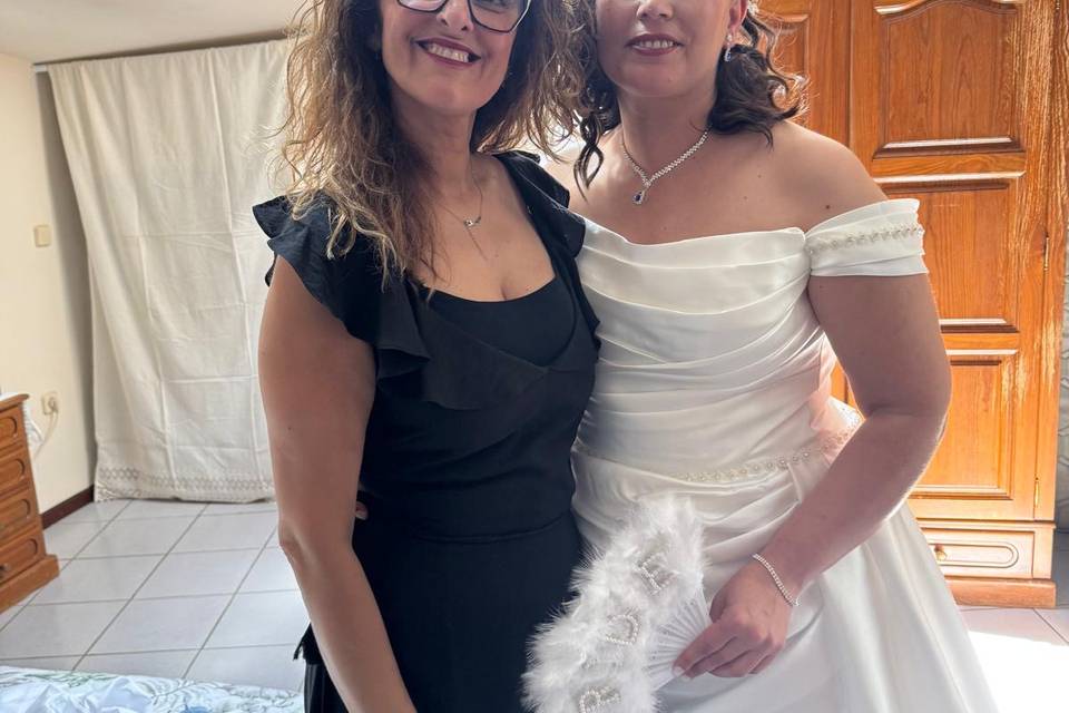 Cabeleireira, noiva